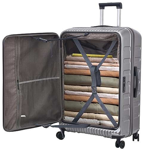 29 Inch Luggage with Expansion & Side Opening Design