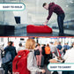 600D Oxford 47" Inch Large Umbrella Stroller Bag for Airplane with Flip Top & ID Window