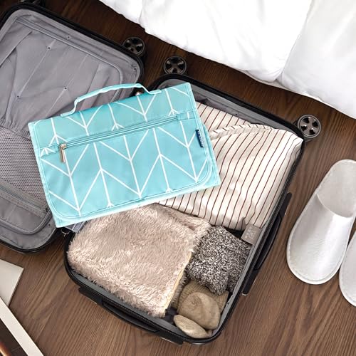 Hanging Toiletry Bag for Women Men Foldable Travel Organizer