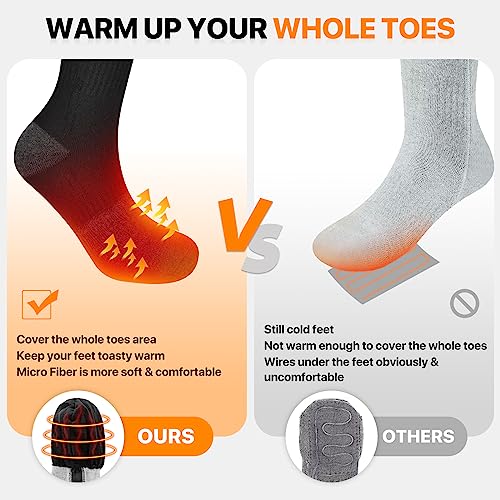 Heated Socks for Men Women