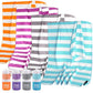 2 in 1 Microfiber Beach Towel (2 Count)