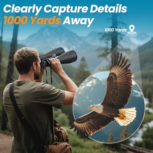 20x80 High Powered Binoculars