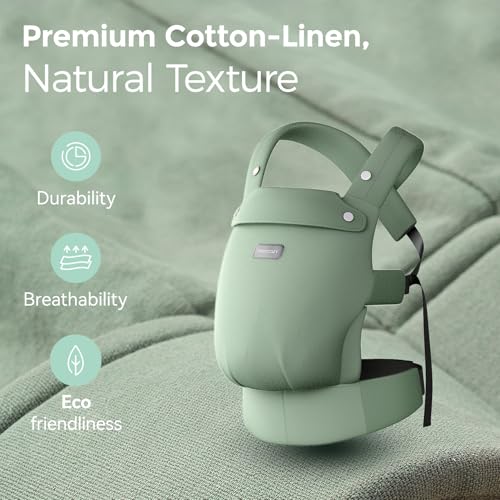 Baby Carrier with Natural Cotton Linen