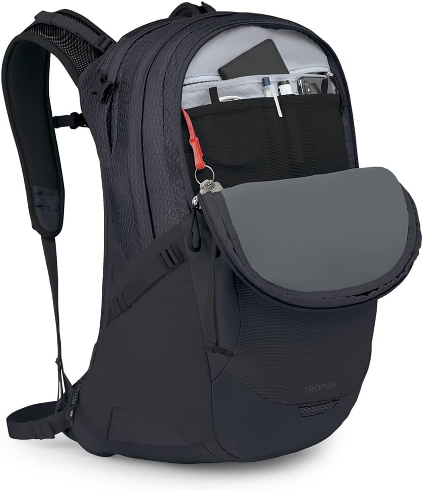 Osprey Tropos Laptop Backpack, Black - Roamly
