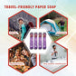 Flower Paper Soap Sheets 4 Pack