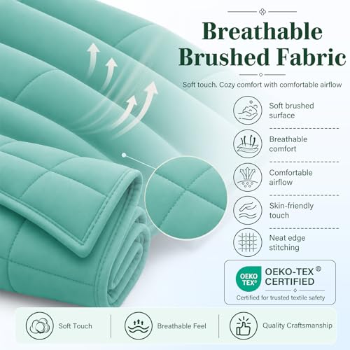 Weighted Blanket for Adults 20lbs（Queen Size