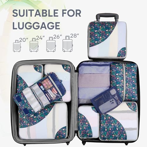 Packing Cubes for Travel (10 Count)