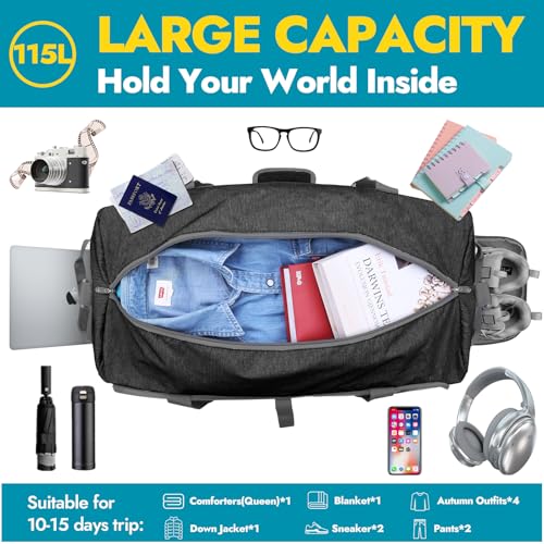 115L Travel Duffel Bag