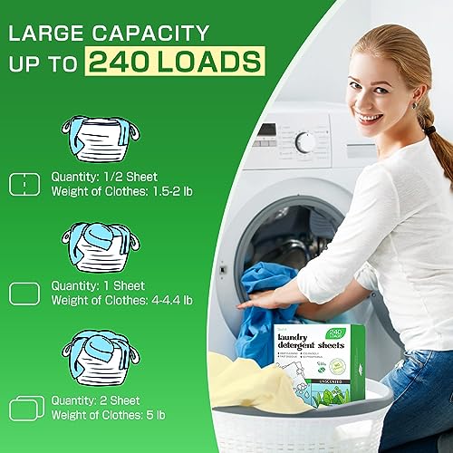 Laundry Detergent Sheets (480 Count)