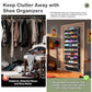 10 Tier Over the Door Shoe Organizer (20 Count)