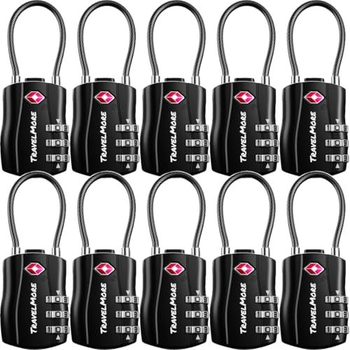 TSA Approved Luggage Locks (10 Count)