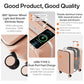 Carry On Luggage with Cup Phone Holder and Charger Hard Shell Suitcases with Spinner Wheels