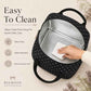Lunch Bag for Women Men Cute Corduroy Lunch Tote Bags Reusable Insulated Lunch Box Large Capacity Reusable Insulated Cooler for Work Picnic or Travel
