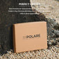 Polare Luxury RFID Blocking Leather Passport Holder Travel Wallet For Men and Women