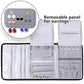 Velvet Travel Jewelry Roll Organizer