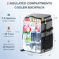 Large Backpack Cooler 49 Can Waterproof Insulated Leakproof Beach (49 Count)