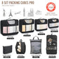 10 Set 8 Set Packing Cubes for Travel Essentials (8 Count)