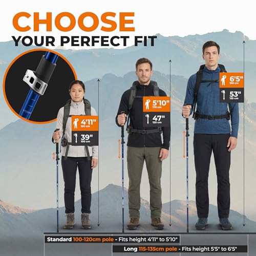 Trek Z Hiking Trekking Poles (2 Count)