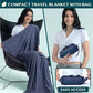 Travel Blanket Airplane Compact with Bag Lightweight
