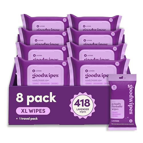 Flushable Wipes (400 Count)