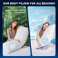 Body Pillow for Side Sleeper with Neck and Shoulder Pain