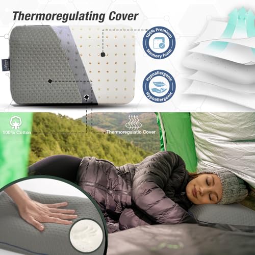 Travel & Camping Comfortable Memory Foam Pillow