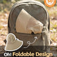 UPF50+ Mens Sun Hat Wide Brim Fishing Hat Airy Mesh UV Protection Portable Bucket Sun Hat Dark Khaki