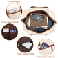 Weekender Bag for Women Canvas Overnight Bag Large Travel Tote Bag Carry on Shoulder Duffle Bag With Shoe Compartment