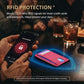 Slim Minimalist Front Pocket RFID Blocking Leather Wallets for Men and Women