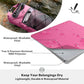 5/10/25/30/40L Waterproof Dry Backpack & Phone Case- Large Floating Dry Bag for Kayaking, Travel, Hiking, Fishing, Camping, Motorcycles & Beach, Heavy-Duty Roll Top Men/Women (Pink)