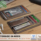 Men Slim Leather Wallet Money Clip 7Cards