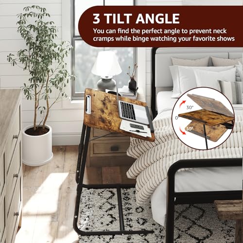 Folding TV Tray Adjustable Dinner