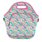 LunchTote Zippered Bag Insulated Neoprene Caddy (Dolphin Cove / X-Large 6.5 Quart Lunch Tote)