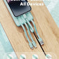 Portable Charger with Built in Cables
