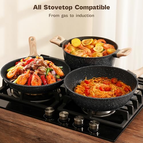 Pots and Pans Set Non Stick