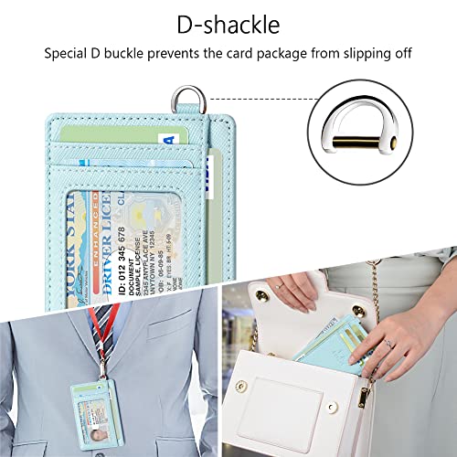 Slim Minimalist Wallet RFID Credit Card Holder for Men