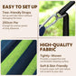 Cotton Hammock 8.9x4.9ft Holds Up to 660lbs Prevents Side