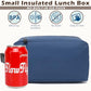 Small Insulated Lunch box Portable Soft Bag Mini Cooler Thermal Meal Tote Kit with Buckle for Work