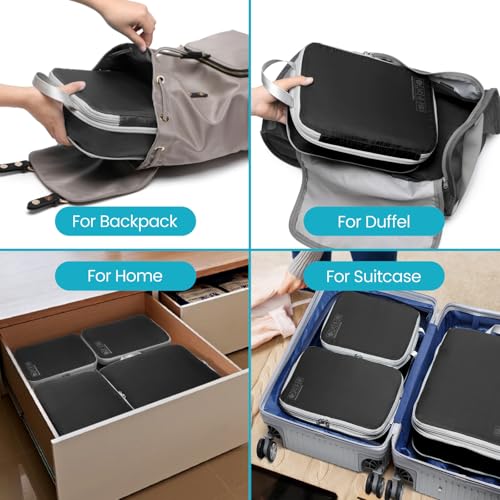 Compression Packing Cubes for Travel (5 Count)