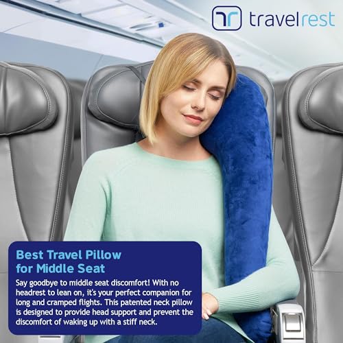All-in-One Travel Neck Support & Body Pillow - Blue