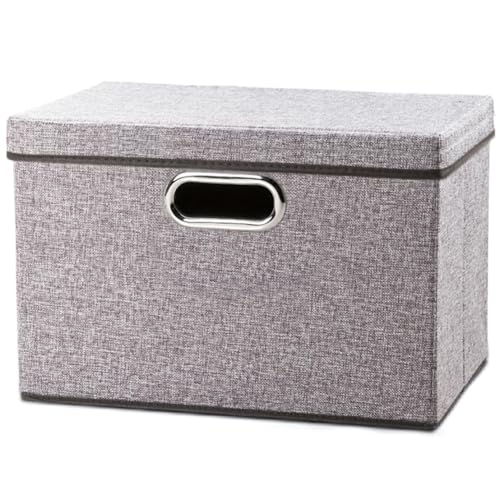 Foldable Storage Boxes with Lids [1