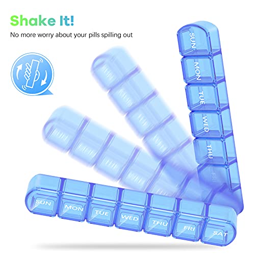 Extra Large Pill Organizer 2 Pack