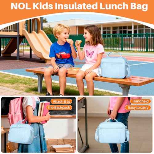 NOL Reusable Insulated Kids Lunch Bag
