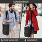 Insulated 2 Bottle Wine Bag Tote Leakproof Carrier Cooler Gift
