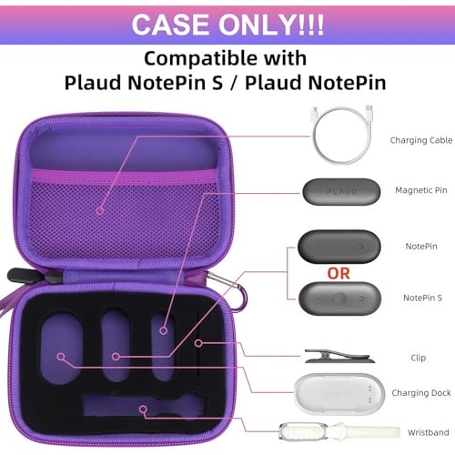 Hard Case Compatible with PLAUD NotePin