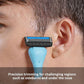 with Earth Razor with Pace 4 Pro Cartridges • Handle Made from Post Recycled Plastic • Premium Blades For Men and Women Body & Face Shaving • One Handle and 5 Cartridges