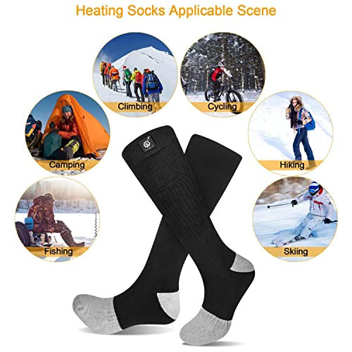 Upgraded Rechargeable Electric Heated Socks