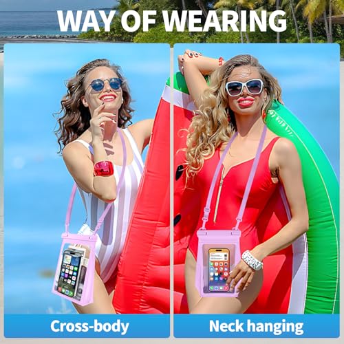 Large Floating Waterproof Phone Pouch with Sealing Strip