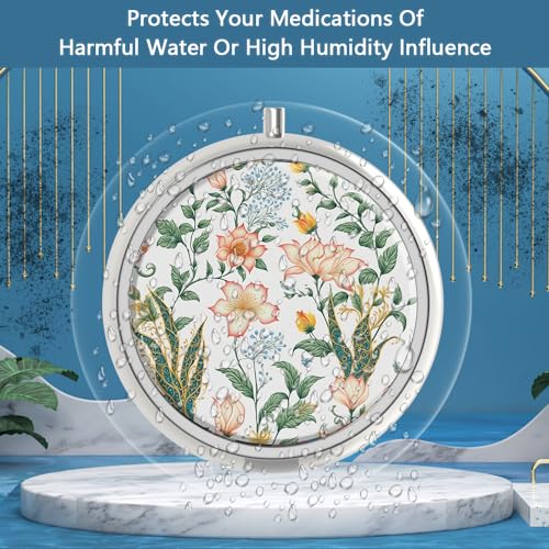 Pill Box 3 Compartment Medicine Pill Case