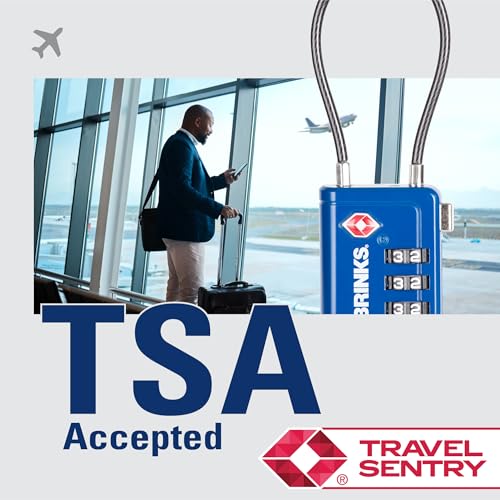 TSA Accepted Indicator Luggage Lock (2 Count)
